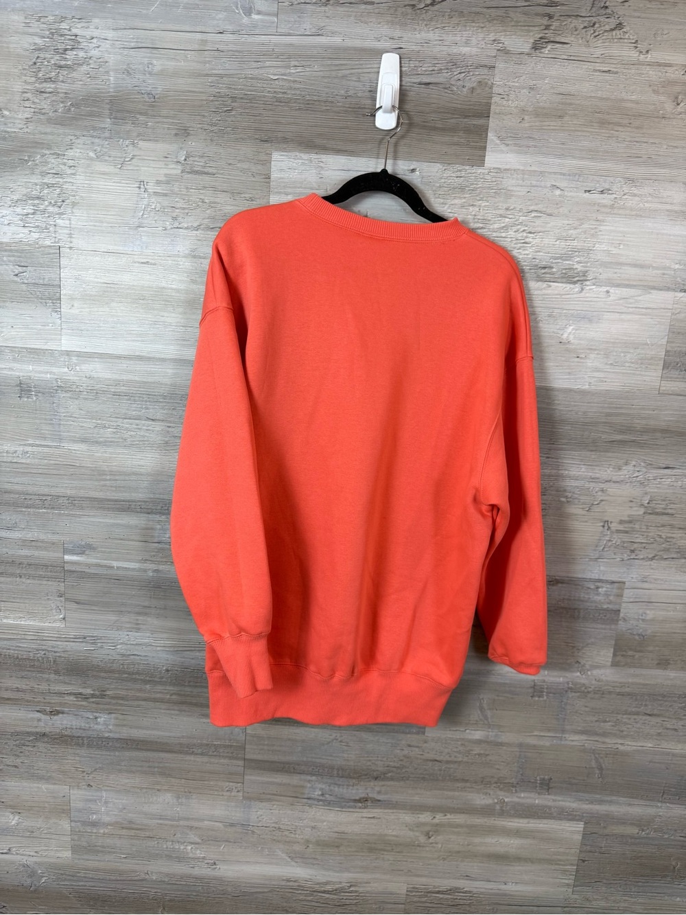 NWT Nike Phoenix Fleece Center Swoosh Crewneck Sweatshirt Peach - Picture 3 of 8